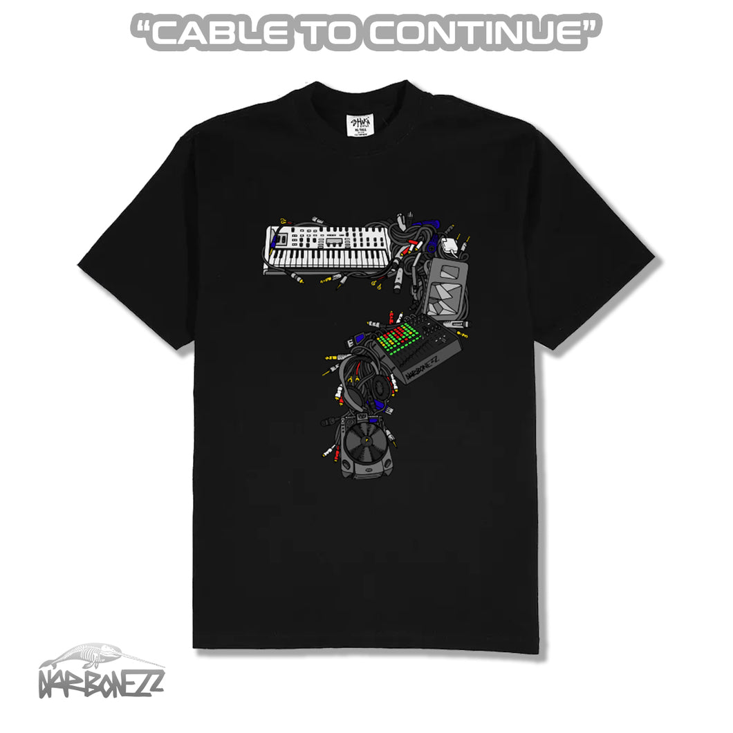 Cable to Continue T-Shirt