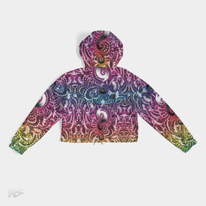 Wondering Clown Cropped Windbreaker - NARBONEZZ