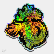 Load image into Gallery viewer, Holographic Plant Sticker Pack - NARBONEZZ