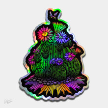 Load image into Gallery viewer, Holographic Plant Sticker Pack - NARBONEZZ