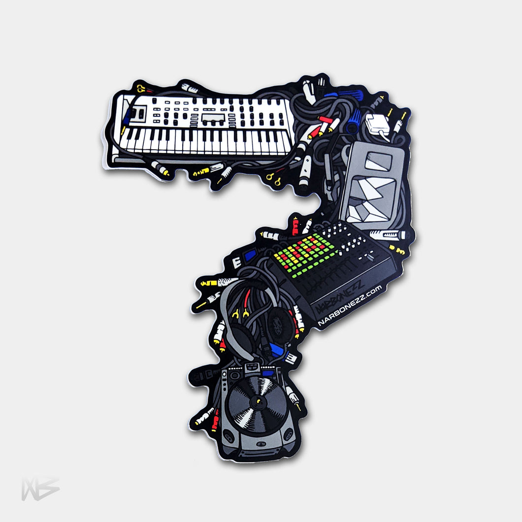 Cable to Continue Sticker - NARBONEZZ