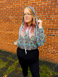 Event Horizon Cropped Windbreaker - NARBONEZZ