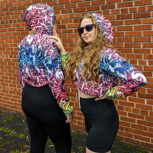 Wondering Clown Cropped Windbreaker - NARBONEZZ