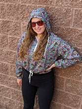 Load image into Gallery viewer, Event Horizon Cropped Windbreaker - NARBONEZZ