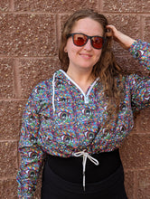 Load image into Gallery viewer, Event Horizon Cropped Windbreaker - NARBONEZZ