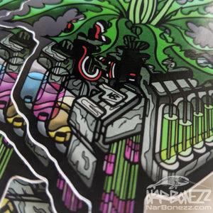 Evanescent Sticker - NARBONEZZ