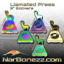 Load image into Gallery viewer, Llamated Press Stickers - NARBONEZZ